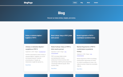 Blog about PHP